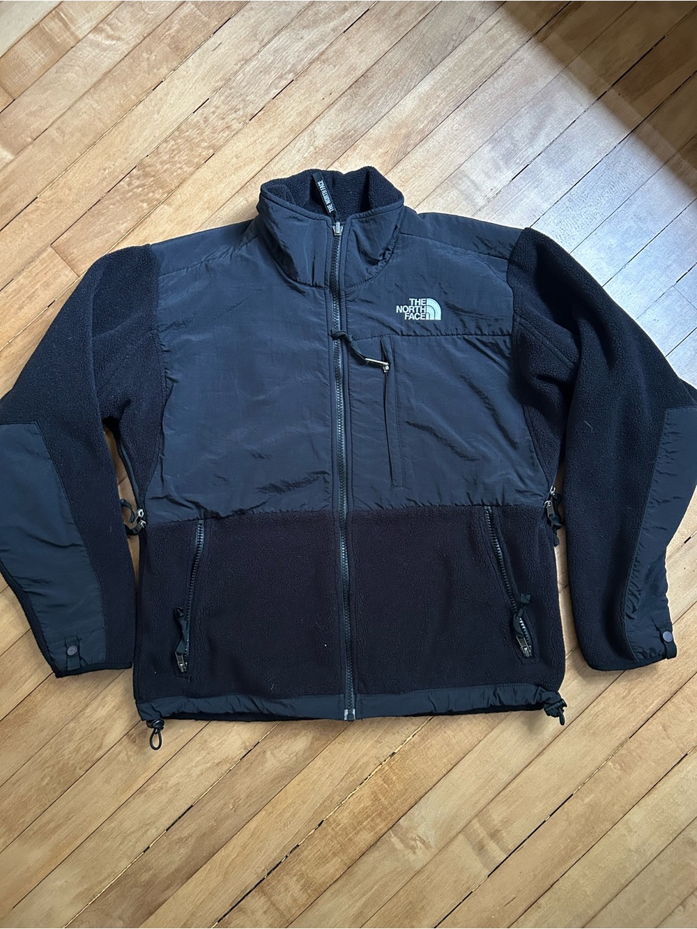The North Face Black Performance Fleece Jacket with Reinforced Panels